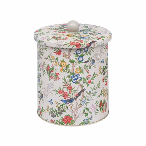 Medium Biscuit Barrel Sanderson Chinoiserie Hall